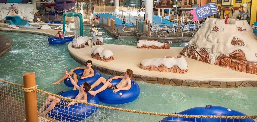 Lazy River at Avalanche Bay Indoor Waterpark